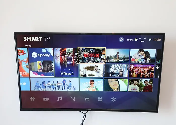 Apartman Lux4 Seaview & 43' Tv Netflix *